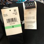 Island Escape Scorpio Sweetheart Underwire Tankini Top Geometric Black 8 Photo 3