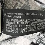 ZARA Woman Blogger Favorite Black and White Snakeskin Print Long Dress Size XS Photo 6