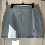 Wild Fable Denim Light Wash Skirt Photo 0
