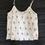 Abercrombie & Fitch Lace Trim Floral Tank Photo 1