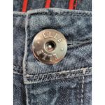 Elle  Medium Wash Tapered Leg Jeans Women's 8R Low Rise‎ Y2K Going Out Outdoors Photo 5