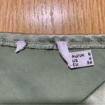 Princess Polly  Star Power Long Sleeve Mini Green Dress - Size 4 Photo 2