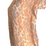 Lovers + Friends  Open/Cold Shoulder Animal Print Tunic‎ Cover Up Small Polyester Photo 7