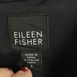 Eileen Fisher  Cardigan Women Small Button Down Wool Knit Black Sweater Spring Photo 2