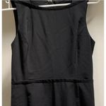 Theyskens’ Theory Doran black dress 0 34 XS Wool Silk LBD sleeveless RARE HTF Photo 4