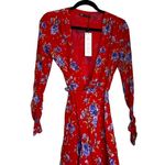 ZARA NWT FLORAL WRAP DRESS CHIFFON FABRIC BLOGGERS FAV Photo 5
