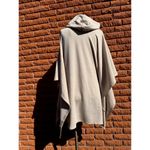 Cuddl Duds  comfort wear cream oversize sweatshirt poncho women's S/M Photo 3