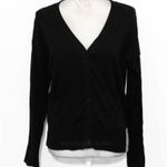 A New Day NWOT Black Knit Cardigan Sweater Button Up New Photo 2