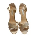 Nina Venus Pearl Rose Heeled Ankle Strap Sandal Size 10 New Photo 1