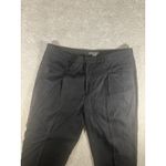 Vince  black‎ cuffed soft silky bemburg/cotton Trouser Dress Pants Pleated 10 Photo 4