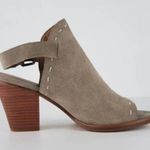 Frye Donna Suede Ash Slingback Block Heel Sandal, Sz 10 Photo 0