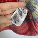 Cotton On Cotton-On pink blue white nordic style cardigan buttons snowflake warm small Photo 5