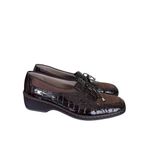 Ara Women's Brown Croc Photo 4