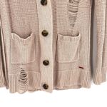 N: PHILANTHROPY Milan Distressed Button Front Cardigan Photo 4