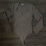 Abercrombie & Fitch  Tan Sweetheart Bodysuit Photo 0