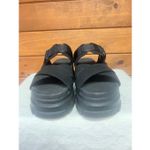 UGG  Ashton Slide platform sandals in black nubuck leather Sz 9 Photo 6