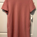Elegant Mauve Mini Dress Pink Size L Photo 0