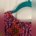 Buckhead Betties  L Preppy Pink Ikat Dress Photo 5