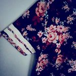 Brooks Women’s Bobbie  Short Sleeve Floral Dress  2 White Stripes on Sleeves Photo 2