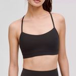 Lululemon  Flow Y Bra Size 6 Black Photo 0