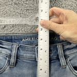 American Eagle  Jegging Jeans Distressed Stretch Mid Rise Light Wash Women 2 x 27 Photo 7