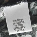 Croft & Barrow Black w/Periwinkle Floral Photo 4