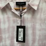 David Lerner  Portman Top Button Up Shirt Tie Dye size Small Photo 6