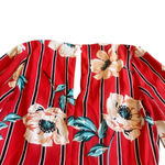 EXPRESS Bold Floral Print Long Sleeve Dress Swing A-Line Size Medium Women's Photo 6