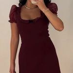 Reformation  Kacey Musgraves Bunny Dress Chianti 4 Photo 0