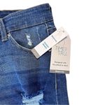 Time And Tru Maternity Comfort Stretch Distressed Denim Shorts Set of Two Size S Blue Photo 9