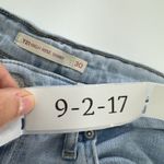 Levi's Jeans Womens 30 Blue 721 High Rise Skinny Distressed Ripped Denim Pants Photo 2