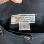 St. John Sport by Marie Gray Black Slacks Trouser Business Work Size 10 Photo 4