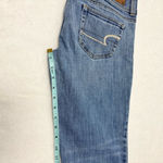 American Eagle  Outfitters Y2K Slim Boot Light Blue Flare Jeans Size 4 Stretch Photo 8