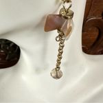 Long abalone chain earrings Photo 1