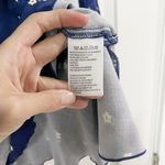 Urban Outfitters Navy Blue Floral Wrap Dress Photo 11