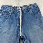 Vintage Y2K B U M Equipment Wide Leg‎ Jeans Womens 12 Blue Streetwear Baggy 90s Photo 4