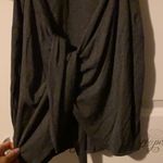 New charcoal stretchy wrap/tie front dress Photo 3