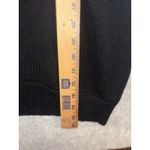 Vince women's Medium black wool blend button-up Long cardigan Puff Sleeve Photo 6