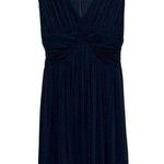 Boston Proper Women’s  Black v-neckline sleeveless mini dress cocktail formal Photo 0