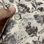 Mystree  Floral Print Button Down Short Sleeve Blouse 
Size Large Photo 12