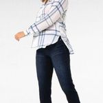 Liverpool Jeans Vintage Super Dark Michelle Denim Capris Size 6/28 Photo 0