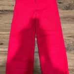BDG  Pink Corduroy Wide Leg Pants Photo 0