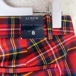 J.Crew New! Tartan Winnie pant Holiday Christmas, women's size 8 Photo 8