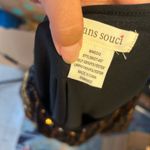 Sans Souci  Animal Print Sequin Dolman Blouse Photo 2