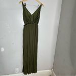 Lulus  Lost in‎ Paradise Olive Green Maxi Dress Small Photo 5