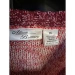 Allison Brittney  Pink to Red Ombre Crew Neck Sweater Size XL‎ Photo 4