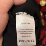 Saloni Red Gold Silk Tilly Floral Print Polka Dot Mini Dress Size 4 Photo 5