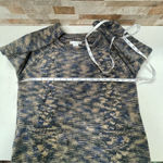 Design History  women wool blend short cropped sweater with pockets Blue Size M Photo 10