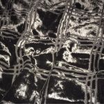 Eileen Fisher Black Plaid Burnout Checker Poncho Silk Blend OS Beautiful! Photo 6