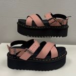 Dr. Martens Peach & Black Voss II Quad Sandals - Size 8 Photo 3